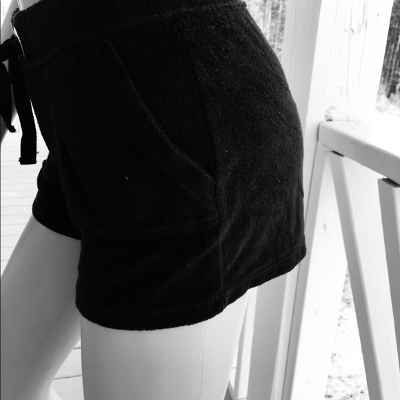 🛍NY&C Sport Black Tie Shorts with Silver Rings 🛍 - Picture 3 of 6